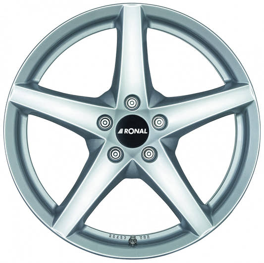 Ronal R41 silber 8x17 ET42 - LK5/108 ML76