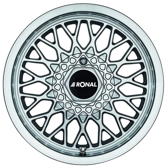 Ronal LS silber-hornkopiert 7.5x15 ET25 - LK4/100 ML57