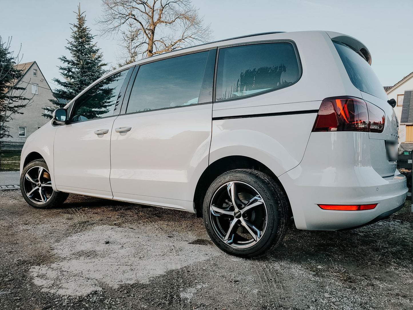 Ronal R62 Blue jetblack-matt-frontkopiert 7.5x18 ET35 - LK5/100 ML68