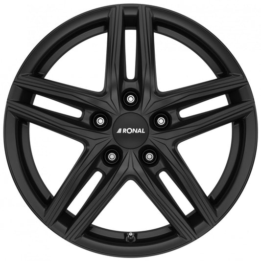 Ronal R65 jetblack-matt 6.5x16 ET46 - LK5/112 ML57