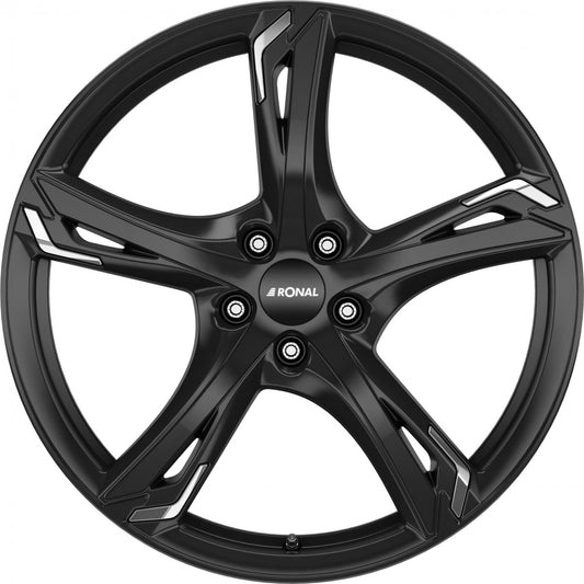 Ronal R62 Chrome jetblack 8x19 ET45 - LK5/108 ML76