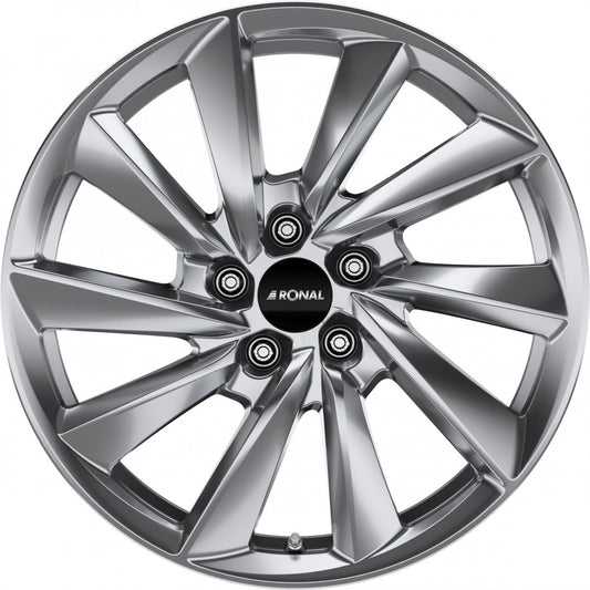 Ronal R70 platinum silber 9x18 ET52 - LK5/112 ML66.5