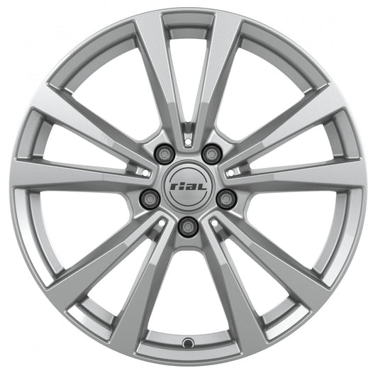 Rial M12 polar-silber 9x19 ET20 - LK5/112 ML66.5