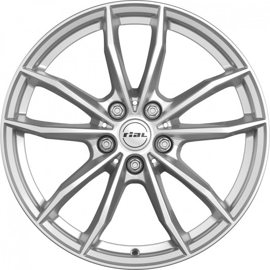 Rial X12X polar-silber 9x19 ET38 - LK5/112 ML66.5