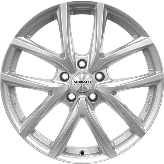 Monaco CL2 silber 7x17 ET45 - LK5/108 ML63.4
