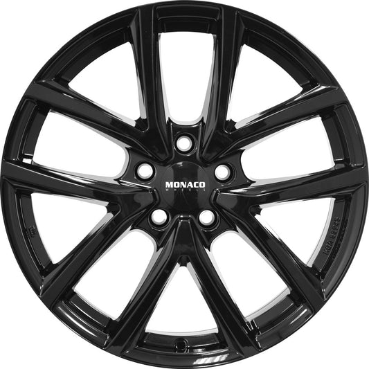 Monaco CL2 schwarz glanz 7.5x18 ET30 - LK5/112 ML66.4