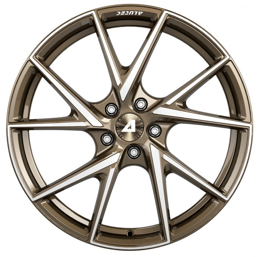 Alutec ADX.01 metallic-bronze frontpoliert 7x17 ET48 - LK5/108 ML63.4