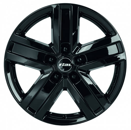 Rial Transporter diamant-schwarz 7x17 ET50 - LK6/120 ML74.6