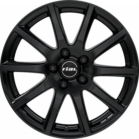Rial Milano diamond-black 5.5x14 ET43 - LK4/100 ML63.3