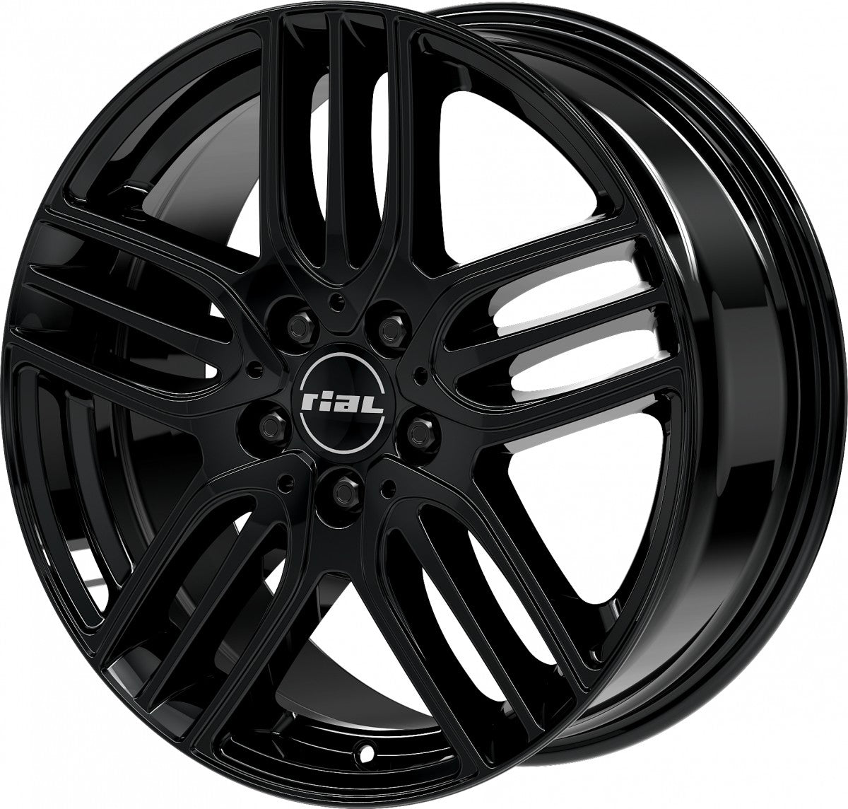 Rial M14 diamond-black Alufelge 7.5x18 Zoll ET40 LK 5x112 ML66.5 – Bild 8