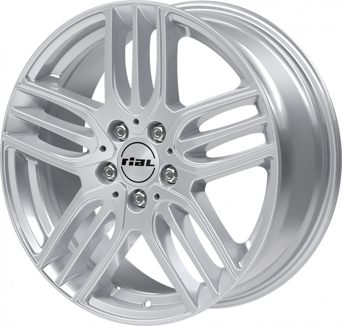 Rial M14 polar-silver Alufelge 7.5x18 Zoll ET48.4 LK 5x112 ML66.5 – Bild 8