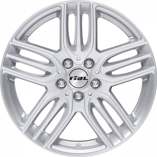 Rial M14 polar-silver Alufelge 9x18 Zoll ET66 LK 5x112 ML66.5 – Bild 2