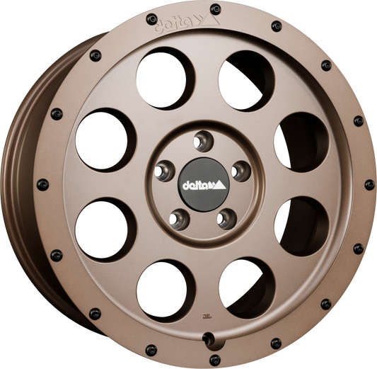 DELTA 4x4 Klassik B Sahara Bronze Alufelge 8.5x18 Zoll ET45 LK 5x130 ML78.1 – Bild 2