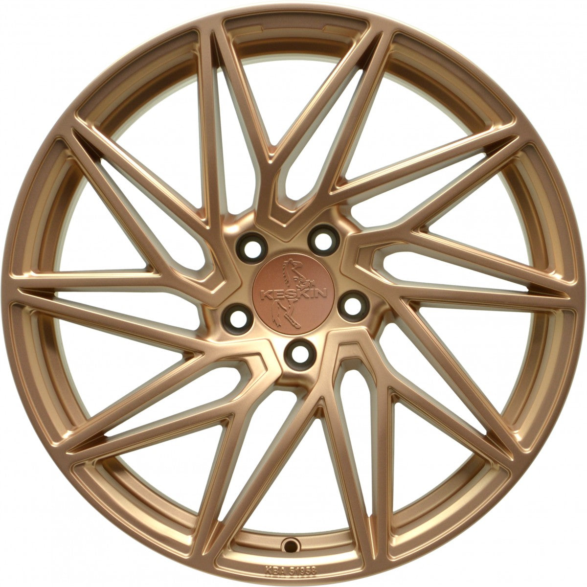 Keskin KT20 Future rose gold 8.5x19 ET40 - LK5/114.3 ML72.6