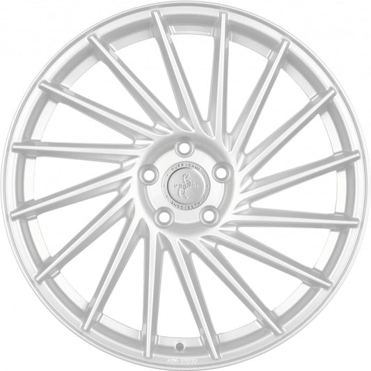 Keskin KT17 Hurricane silver painted 8.5x19 ET45 - LK5/108 ML72.6
