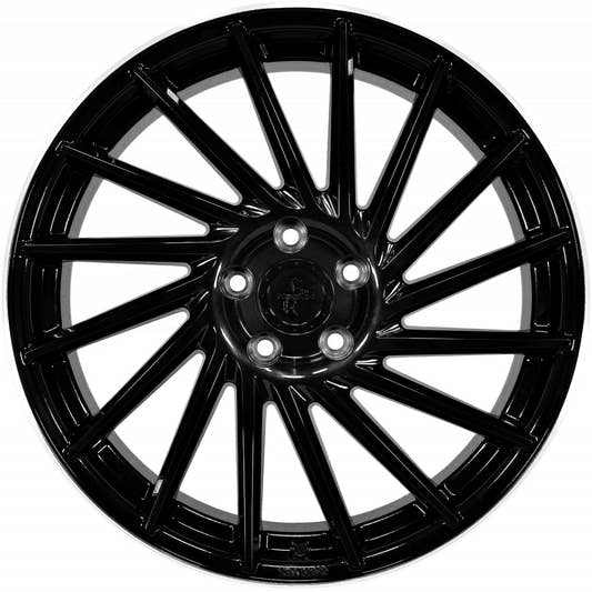 Keskin KT17 Hurricane black lip polish Alufelge 8x18 Zoll ET45 LK 5x112 ML72.6