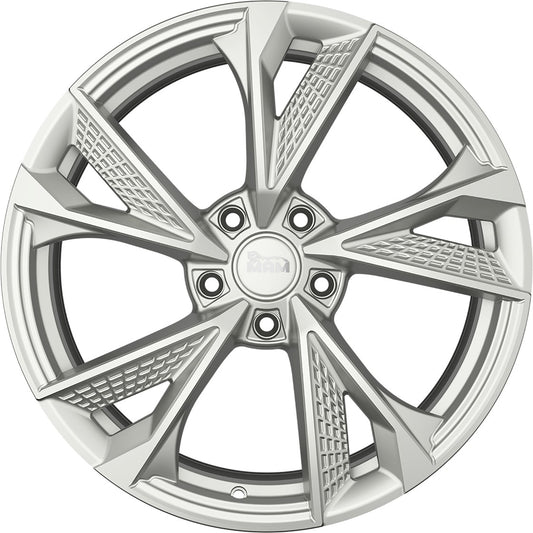 MAM RS6 silver painted 8.5x20 ET35 - LK5/120 ML72.6