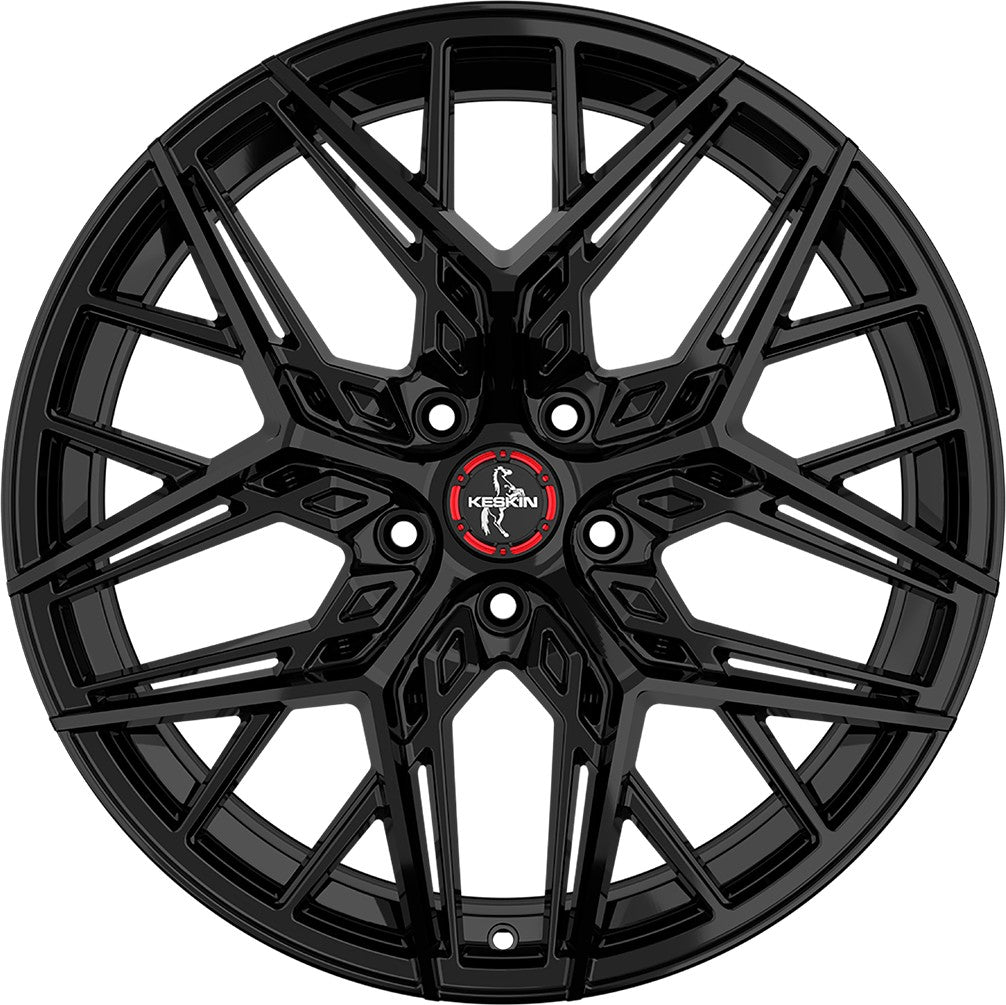 Keskin KT25 Pearl black painted 8.5x20 ET40 - LK5/108 ML72.6