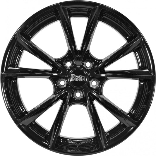 MAM A5 black painted 8x19 ET45 - LK5/112 ML66.6