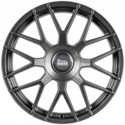 MAM GT1 palladium lip polish 9.5x19 ET30 - LK5/112 ML66.6