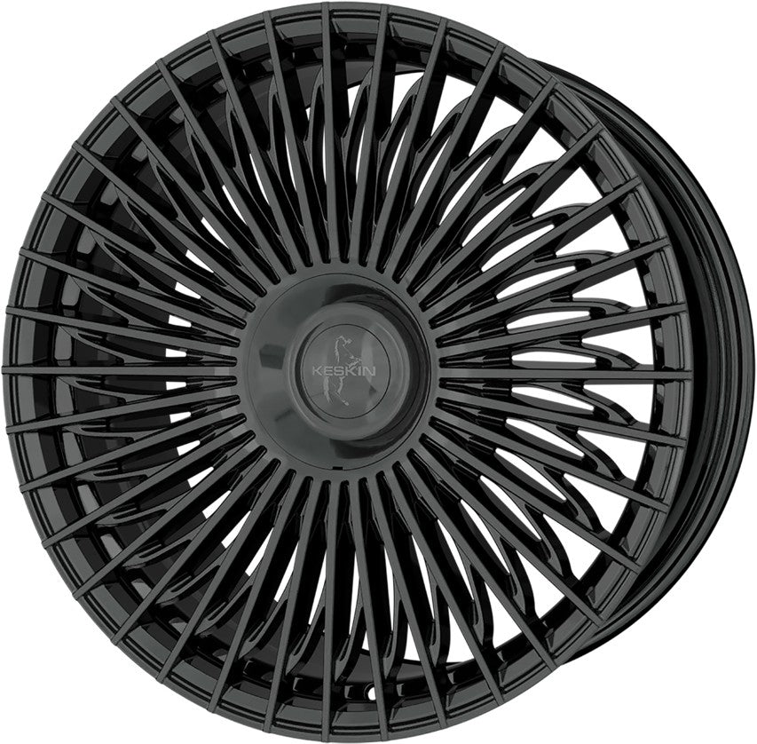 Keskin KT X1 Exclusive black painted 9.5x20 ET32 - LK5/112 ML66.6