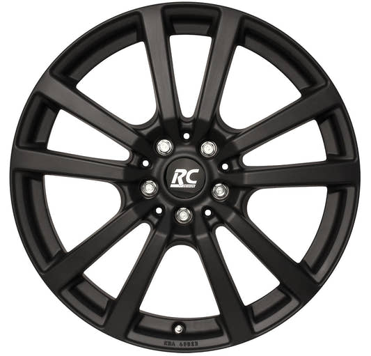 RC-Design RC25 schwarz-matt lackiert 8x18 ET56.4 - LK5/127 ML71.5