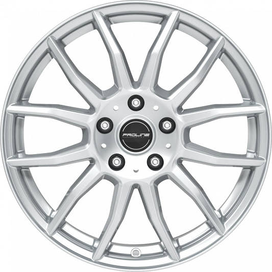 Proline AX100 arctic silver Alufelge 7x17 Zoll ET48 LK 5x114.3 ML74.1 – Bild 2