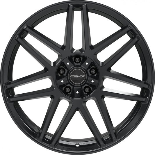 Proline PFG forged black matt 10x22 ET35 - LK5/130 ML84