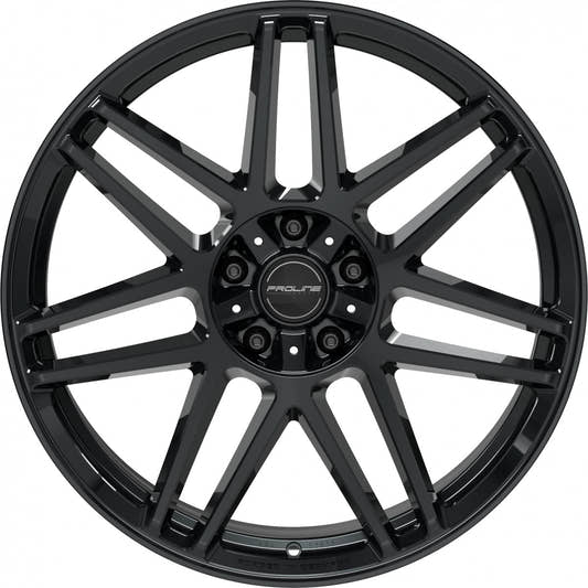 Proline PFG forged black glossy 10x22 ET21 - LK5/130 ML84
