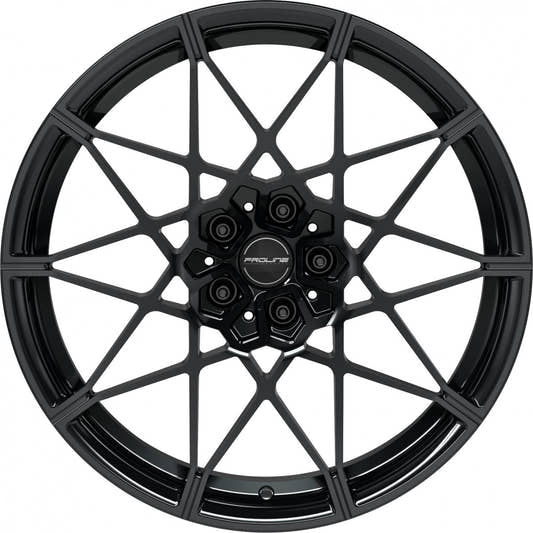 Proline PFM forged black glossy 9.5x20 ET28 - LK5/112 ML66.5