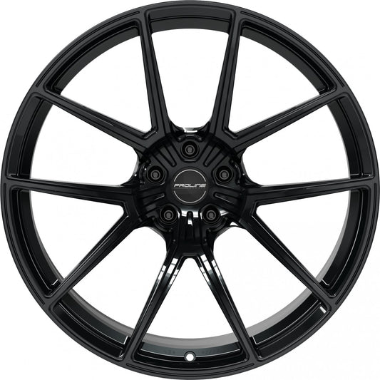 Proline PFR forged black glossy 10.5x21 ET19 - LK5/112 ML66.5