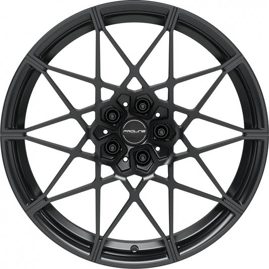 Proline PFM forged black matt 9.5x20 ET22 - LK5/112 ML66.5