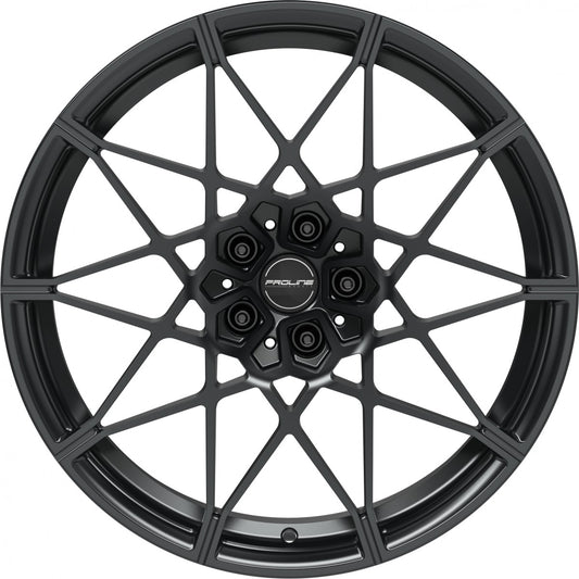 Proline PFM forged black matt 10.5x21 ET20 - LK5/112 ML66.5