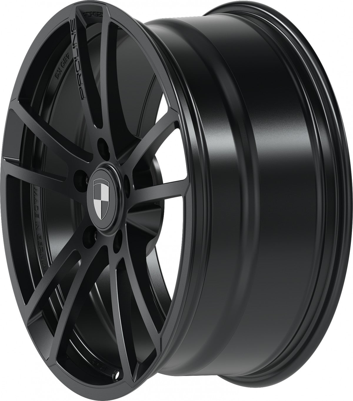 Proline RAR3 forged black matt 10x19 ET42 - LK5/130 ML71.6