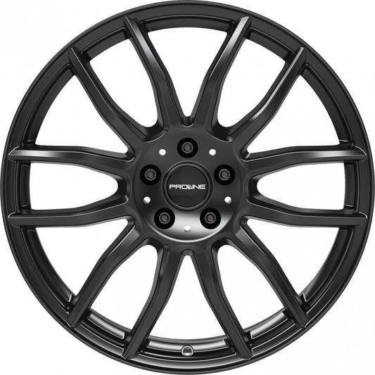Proline AX100 black matt Alufelge 8x20 Zoll ET38 LK 5x112 ML66.5 – Bild 2