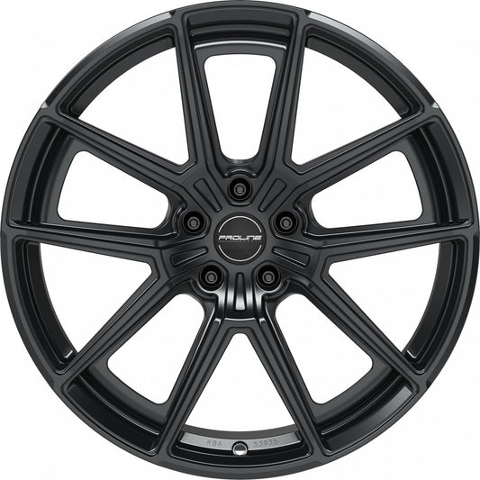 Proline PF25 forged black matt 9.5x20 ET20 - LK5/112 ML57.1