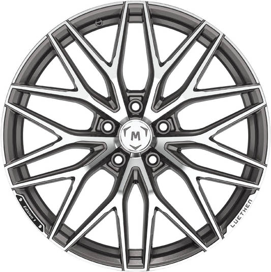 Luethen Edition 1 platinum polished 10.5x20 ET28 - LK5/132 ML66.6