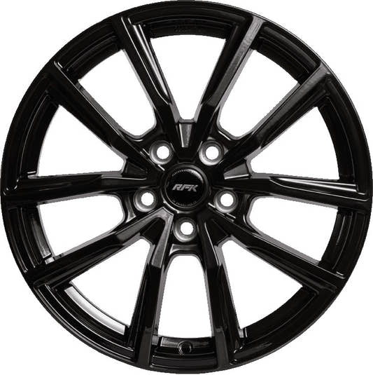 RFK Wheels SLS402 gloss black Alufelge 8.5x18 Zoll ET40 LK 5x108 ML74.1 – Bild 2