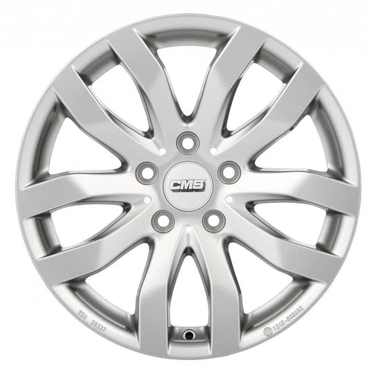 CMS C22 racing silber Alufelge 7.5x17 Zoll ET35 LK 5x114.3 ML67.2 – Bild 2