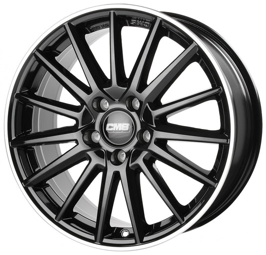 CMS C23 diamond rim black 8x18 ET48 - LK5/108 ML63.4
