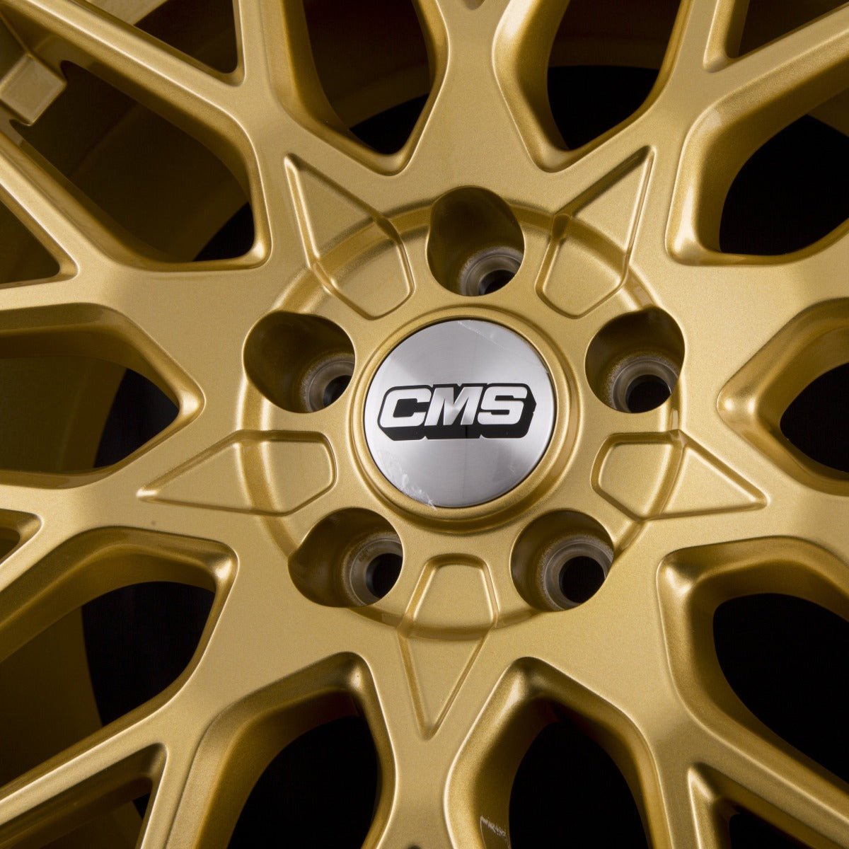 CMS C25 CG Gold Glanz Alufelge 7x17 Zoll ET50 LK 5x108 ML63.4 – Bild 3