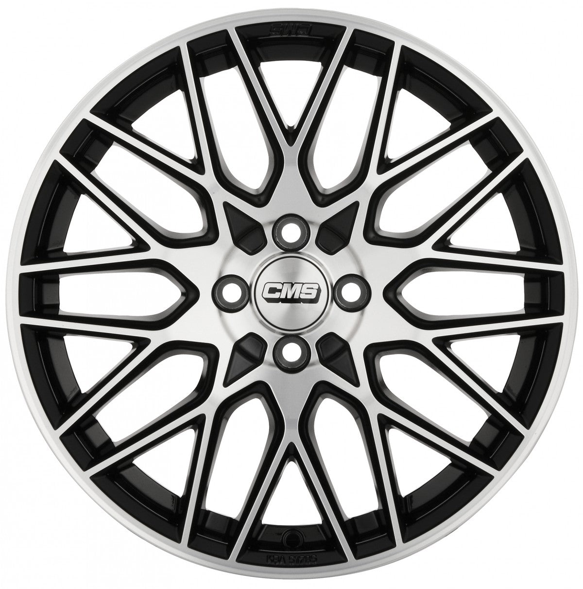 CMS C25 diamond black Alufelge 9x20 Zoll ET44.9 LK 5x112 ML66.5 – Bild 8
