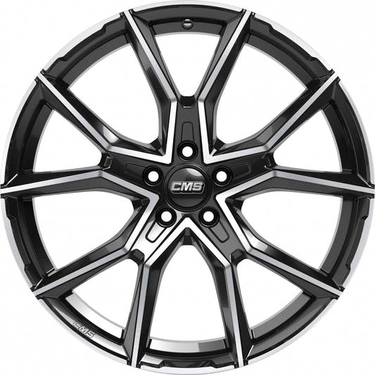CMS C33 diamond black 8x18 ET40 - LK5/100 ML57.1
