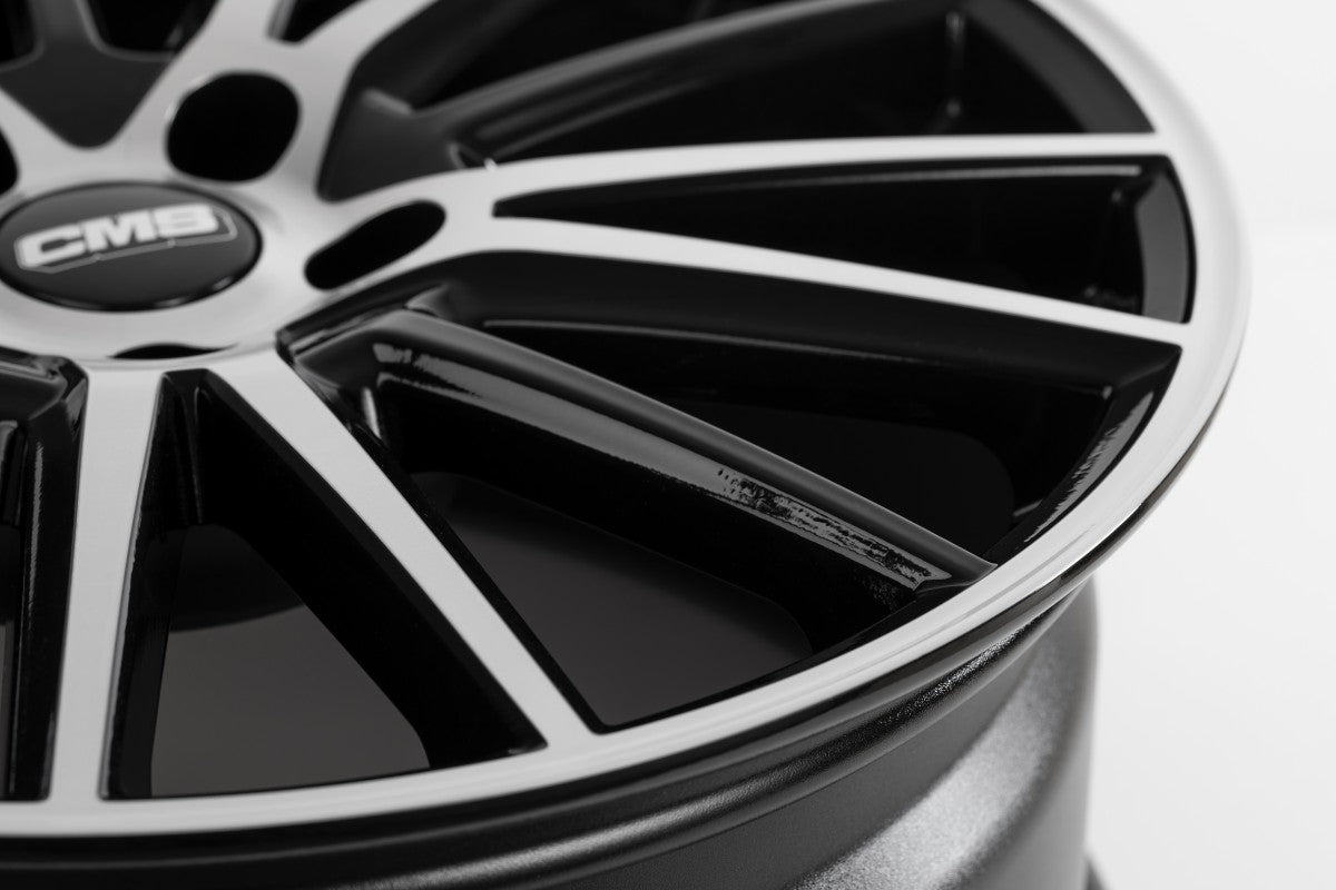 CMS C23 diamond black gloss Alufelge 9x18 Zoll ET44.1 LK 5x112 ML66.5 – Bild 6