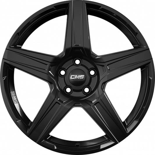 CMS C34 complete black gloss 7.5x19 ET51 - LK5/114.3 ML67.2
