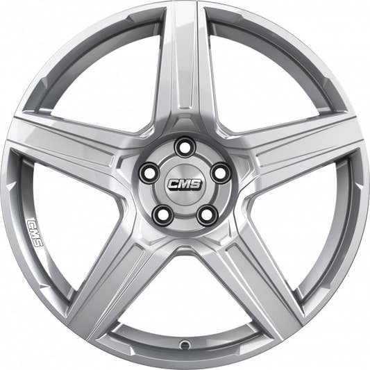 CMS C34 racing silver Alufelge 7.5x19 Zoll ET53 LK 5x114.3 ML67.2