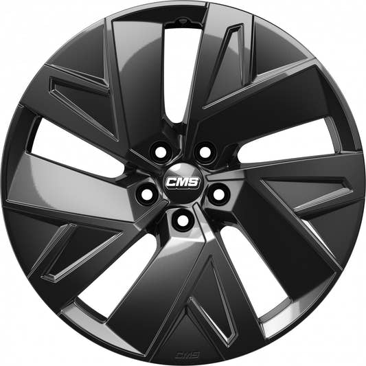 CMS C32-Aero complete black gloss 7.5x19 ET50 - LK5/108 ML63.4