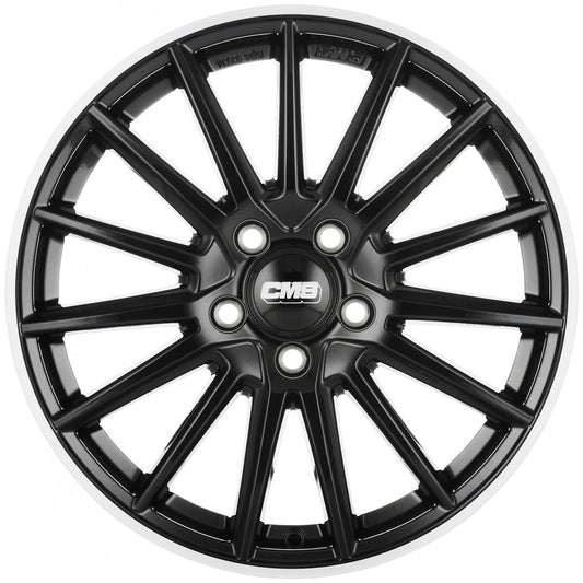 CMS C23 diamond rim black 7x17 ET45 - LK5/112 ML57.1
