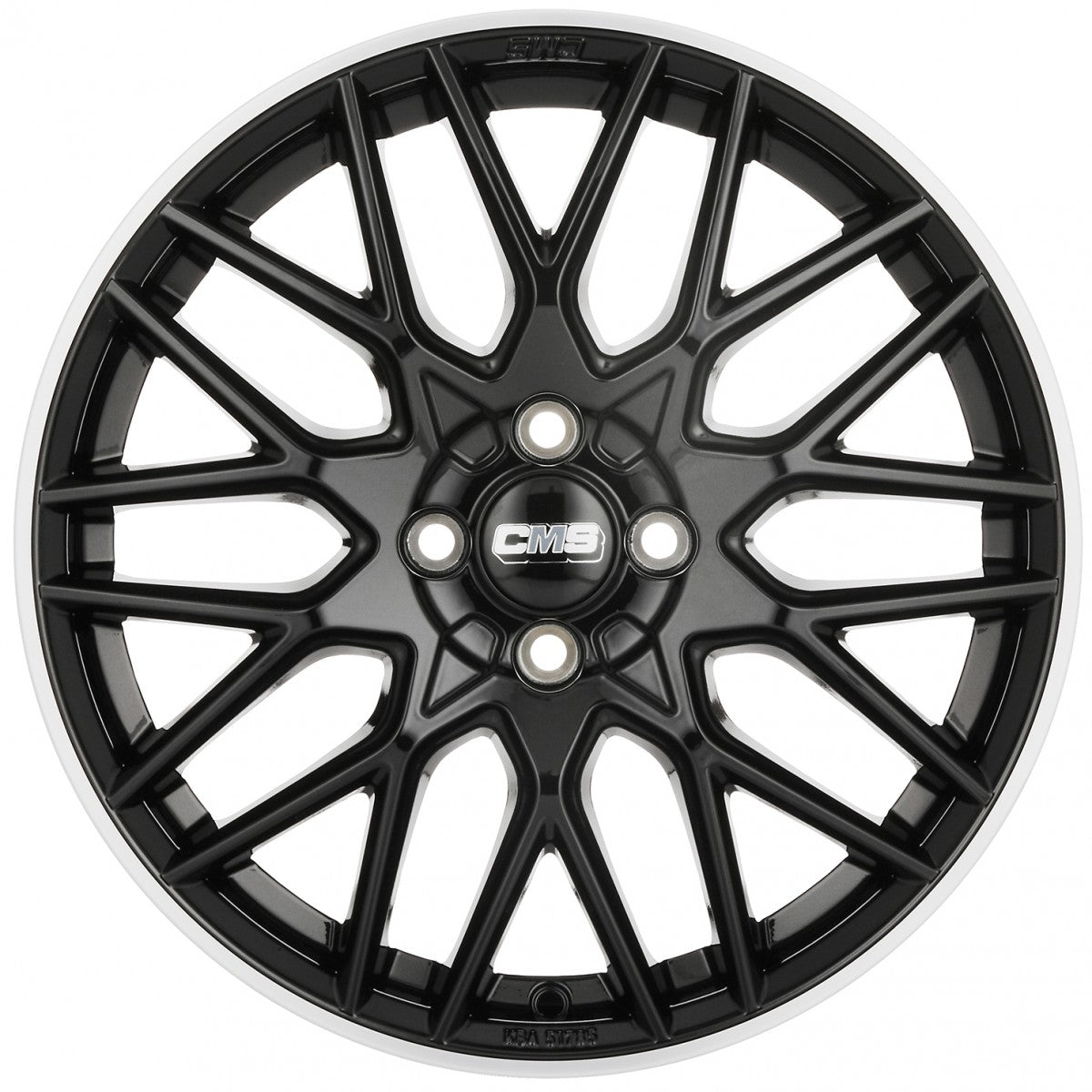 CMS C25 diamond rim black Alufelge 8.5x19 Zoll ET26 LK 5x112 ML66.5 – Bild 8