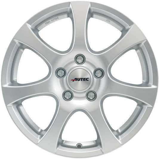 Autec Typ Z - Zenit brillantsilber 5.5x14 ET38 - LK4/100 ML60.1